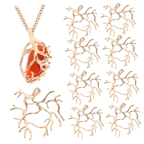 OSALADI 10stücke Zweig-haarschmuck Rustikaler Haarschmuck Für Frauen Künstlerischer Kopfschmuck Aus Metall Für Hochzeiten Und Festivals von OSALADI