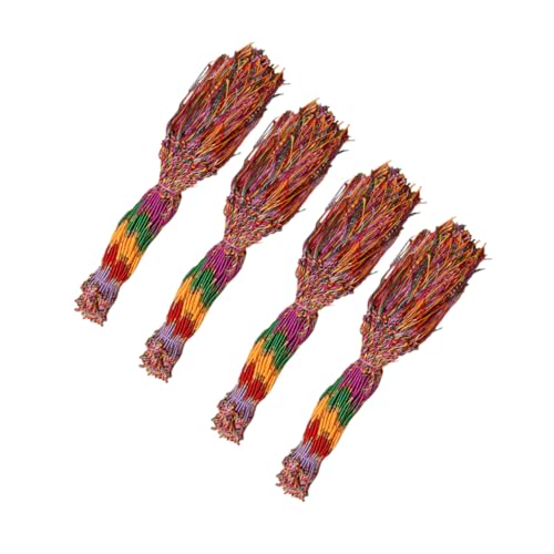 OSALADI 100 Stück Handgewebtes Armband Farbenfrohes und Einstellbares Design Geeignet für Männer und Frauen für Freundschaft Strandpartys und Alltäglichen Schmuck Zufällige von OSALADI