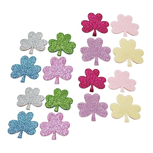 OSALADI 100stücke Diy Haarnadel Kleeblatt Kopfschmuck Herstellung Materialien Diy Kopfschmuck Zubehör Haar Zubehör Materialien von OSALADI