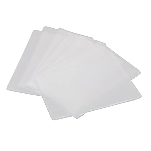 OSALADI 12stücke Transparente Abdeckhülle Mattierte Lackhülle Für Bus-identitätskarten Und Bankkarten von OSALADI
