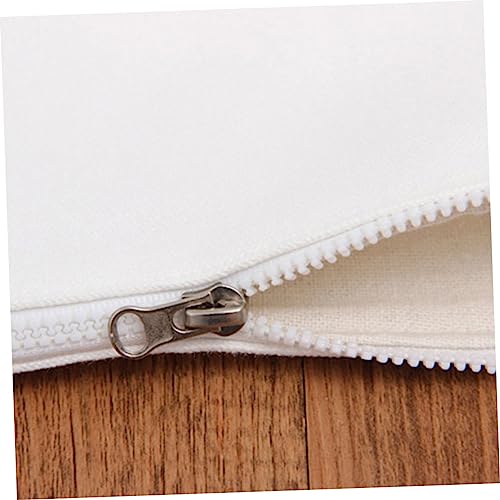 OSALADI 16 Stück Canvas Federmäppchen Teiliges mit Reißverschluss Großes Multifunktions Täschchen für Schüler Kosmetiktasche und Stifteaufbewahrung Robuste Stofftasche für Zufällige Farbe von OSALADI