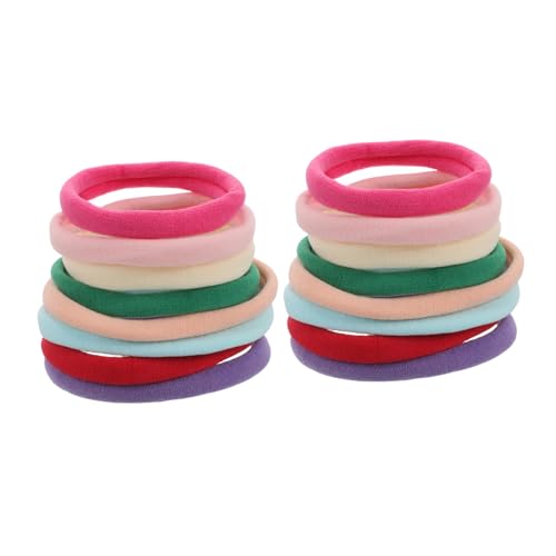 OSALADI 16 Stück Teiliges Elastisches Webseil Pastellfarben Flexible DIY Webschlaufen für Erwachsene Handwerkszubehör Regenbogenfarbene Makramee Bastelschlaufen für von OSALADI
