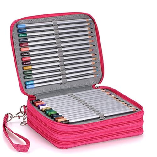 OSALADI 1Pc Bleistift Lagerung Tasche Bleistift Veranstalter Bleistift Fall Student Bleistift Fall Rosy OSALADI 1Pc Bleistift Lagerung Tasche Bleistift Veranstalter Bleistift Fall Student Bleistift Fall Rosy von OSALADI