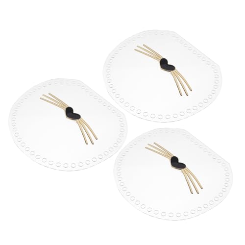 OSALADI 1Satz DIY Gewebte Zubehörset Transparente Acrylplatten Für Handgefertigte Taschen Für Projekte Und von OSALADI