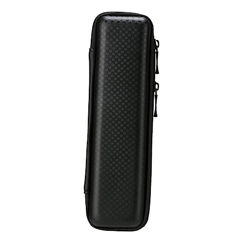 OSALADI Eva Stiftetasche Schwarz Mit Doppelreißverschluss Mehrzweck Schreibwarentasche Für Bleistifte Kopfhörer Und Kabel Langlebig Und Schützend von OSALADI