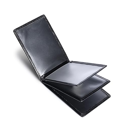 OSALADI Halter Aus Leder Mit Doppel-loseblatt Etui Für Reisepass Und Ausweise Freizeitgeldbörse Und Einfache Geldbörse Dokumentenhalter Für Geschäft Und Reisen von OSALADI