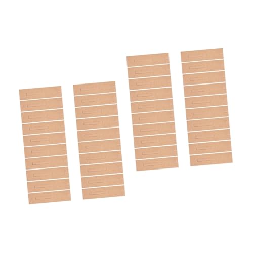 OSALADI 2 Sätze Kraftpapier Stiftverpackung Teiliges Stifthalter Mit Fenster Für Kugelschreiber Und Bleistifte Elegante Und Praktische Stiftetuis Für Bürobedarf Und 20 Stück * 2 von OSALADI