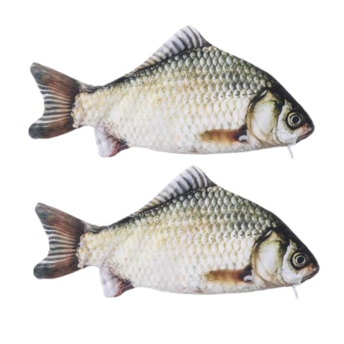 OSALADI 2stücke Tasche in Fischform Simulation Fisch Stifttasche Kreative Federmäppchen Für Cartoon-Aufbewahrungstasche Tragbar Für Schule Oder Büro OSALADI 2stücke Tasche in Fischform Simulation Fisch Stifttasche Kreative Federmäppchen Für Cartoon-Aufbewahrungstasche Tragbar Für Schule Oder Büro von OSALADI