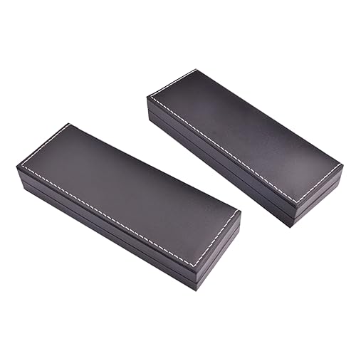 OSALADI 2 Stücke Box Stift Box Bleistift Halter Stift Container Bleistift Fall Schwarz OSALADI 2 Stücke Box Stift Box Bleistift Halter Stift Container Bleistift Fall Schwarz von OSALADI