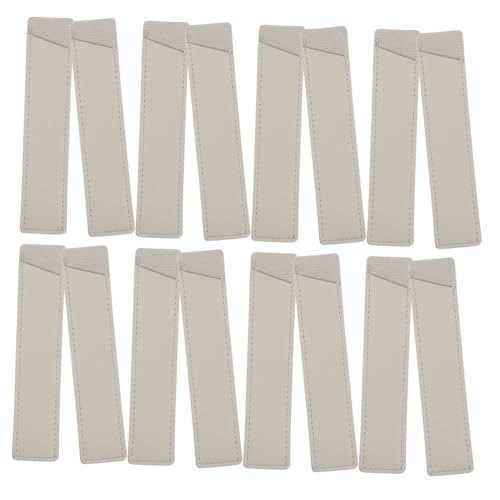 OSALADI 20 Stück PU Leder Stiftetui Einzelnes Stiftschutzetui mit Elastischem Robuster Stifthalter für Schule Büro Taschen-schreibwaren Organizer OSALADI 20 Stück PU Leder Stiftetui Einzelnes Stiftschutzetui mit Elastischem Robuster Stifthalter für Schule Büro Taschen-schreibwaren Organizer von OSALADI