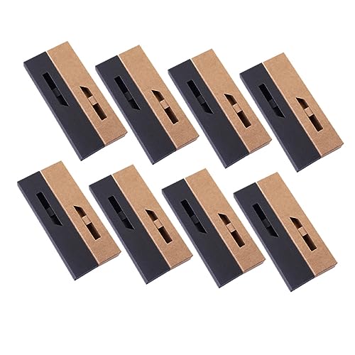 OSALADI 20 Stück Papier Stiftaufbewahrungsbox Rechteckiger Stifthalter für Studenten Robuste und Leichte Stiftebox aus Hochwertigem Papier für Schule und Büro von OSALADI