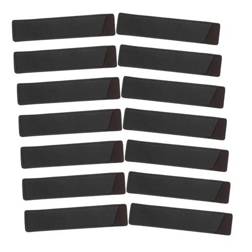 OSALADI 20 Stück Teiliges Pu-Leder Stifteetui Weiche Innenschicht Elastischer Schlauch Präzise Verarbeitung Einzelschreiber Schutz für Schule Büro Ästhetische Stifteaufbewahrung Tasche von OSALADI