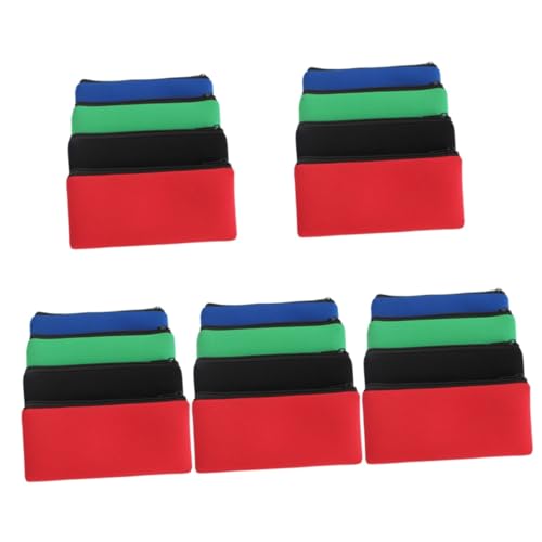 OSALADI 20stücke Teiliges Multifunktionale Stift-Organizer Tasche Aus Neopren Große Kapazität Für Stifte Bleistifte Und Kleine Gegenstände Für Schule Und Büro von OSALADI