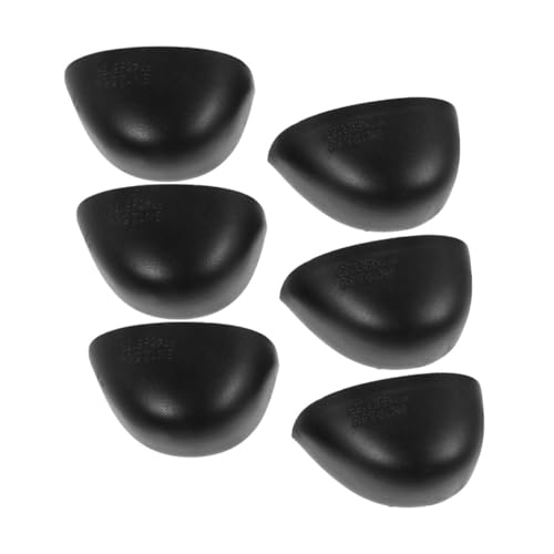 OSALADI 3 Paare Schutz Stahl Zehenschutzkappen Arbeitsschuhe Sicherheitsschutz Panzerspitze Unisex Arbeitsschutz für Damen Herren mit Hoher Verschleißfestigkeit und Durchstoßschutz von OSALADI