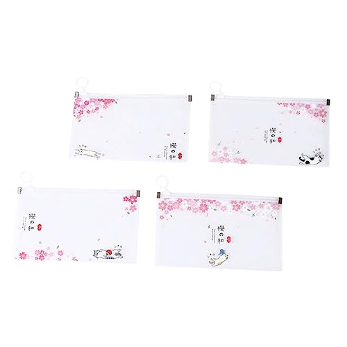 OSALADI 3 Sätze Cartoon Aufbewahrungstaschen wasserdichte Pouches Für Kosmetik Stifte Praktische Bunte Organizer Für Schule Und Reisen 4 Stück * 3 OSALADI 3 Sätze Cartoon Aufbewahrungstaschen wasserdichte Pouches Für Kosmetik Stifte Praktische Bunte Organizer Für Schule Und Reisen 4 Stück * 3 von OSALADI