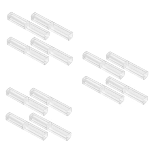 OSALADI 3 Sätze Mäppchen Leer Inbegriffen Schreibwaren Stiftverpackung Bleistiftfälle Etui Klarer Stifthalter Boxen Für Stifte Aufbewahrungsbox Für Stifte Plastik 4 Stück * 3 von OSALADI