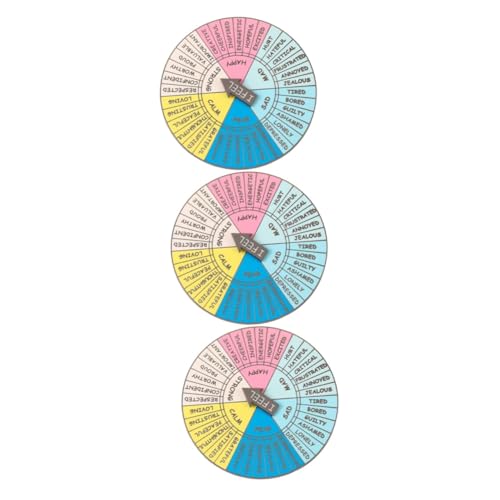 OSALADI 3 Stück Emotionsrad-Abzeichen Emotionales Rad Stimmung Gefühle Rad Wanddekoration Emotionen Feeling Chart Gefühlsrad-Metalldekor Gefühlsrad-Zubehördekor Broschennadel Legierung OSALADI 3 Stück Emotionsrad-Abzeichen Emotionales Rad Stimmung Gefühle Rad Wanddekoration Emotionen Feeling Chart Gefühlsrad-Metalldekor Gefühlsrad-Zubehördekor Broschennadel Legierung von OSALADI