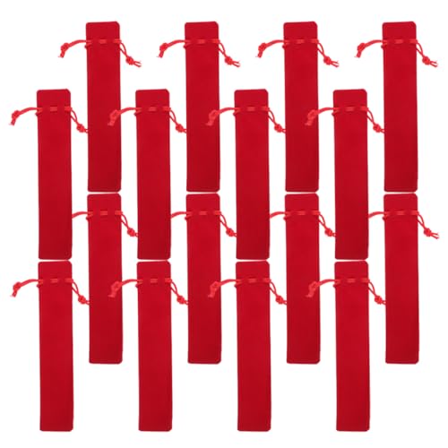 OSALADI 30 Stück Doppel Seitiger Verstärkter Stift Halter Weiche Stift Taschen für Schule Büro und Reisen von OSALADI