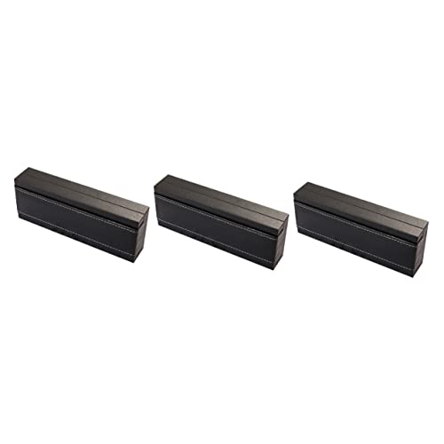 OSALADI 3er-Packung Etui Aufbewahrungsbox Für Füllfederhalter Fall Stiftverpackung Veranstalter Case Display Pen Luxus Groß Brunnen Füller Federmäppchen Stifteboxen Pu Schwarz OSALADI 3er-Packung Etui Aufbewahrungsbox Für Füllfederhalter Fall Stiftverpackung Veranstalter Case Display Pen Luxus Groß Brunnen Füller Federmäppchen Stifteboxen Pu Schwarz von OSALADI