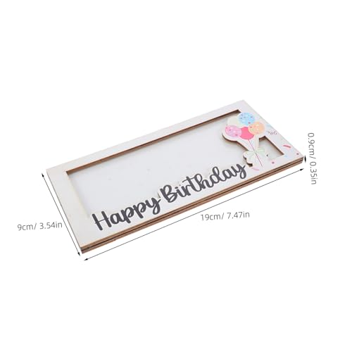 OSALADI 3stücke Holz Visitenkartentasche Kartenetui Mit Sichtfenster Für Damen Ausweisetui Kartenhalter Visitenkartenetui Geldumschlag Geldhalter Organizer von OSALADI