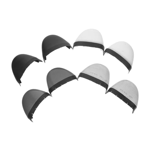 OSALADI 4 Paar Sicherheitsschuh Stahlkappe Zehenschutzkappen Metatarsal Guards Arbeitsschutz für Herren Damen Schutzschuhe mit Stoßfestem Stahl Zehenschutz und Vielseitigem Einsatz in von OSALADI