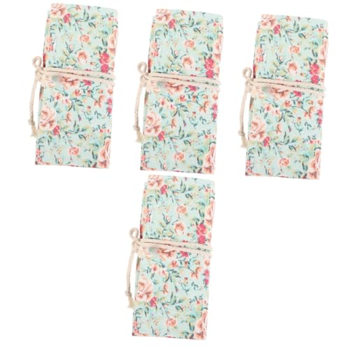 OSALADI 4-Teilige Rolle Großer Bleistiftbeutel Federmäppchen Stiftwickeltaschen kleine Bleistifttasche Bleistift Aufbewahrungstasche Stiftverpackungs-Organizer Segeltuch OSALADI 4-Teilige Rolle Großer Bleistiftbeutel Federmäppchen Stiftwickeltaschen kleine Bleistifttasche Bleistift Aufbewahrungstasche Stiftverpackungs-Organizer Segeltuch von OSALADI