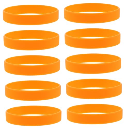 OSALADI 48 Stück Teiliges Orange Silikonarmbänder Dehnbar Strapazierfähig Vielseitig Für Sport Events Party Erwachsene OSALADI 48 Stück Teiliges Orange Silikonarmbänder Dehnbar Strapazierfähig Vielseitig Für Sport Events Party Erwachsene von OSALADI