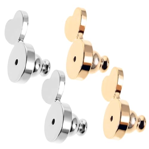 OSALADI 4stücke Herz-ohrhänger Mit Anti-droop-technologie Für Damen Und Mädchen Valentinstagsschmuck Aus Hautverträglichem Material Mit Sicherem Verschluss Für Partys Und Feiern von OSALADI