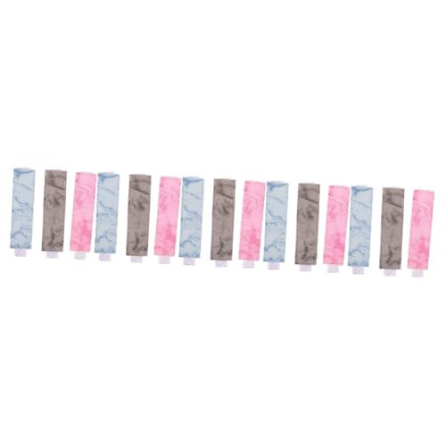 OSALADI 5 Sätze Lederstifthalter Tasche Beutel Ärmel Federmäppchen Notizbuch Stifthalter Mit Gummiband Stiftetui Mit Elastischem Band Journal Stifthülle Pu Zufällige Farbe 3 Stück * 5 von OSALADI