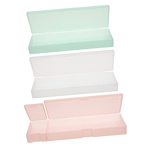 OSALADI 6stücke Teiliges Stiftetui Frosted Translucent Design Multifunktionale Federtasche Für Schüler Stiftbox Aufbewahrung Von Schreibwaren OSALADI 6stücke Teiliges Stiftetui Frosted Translucent Design Multifunktionale Federtasche Für Schüler Stiftbox Aufbewahrung Von Schreibwaren von OSALADI