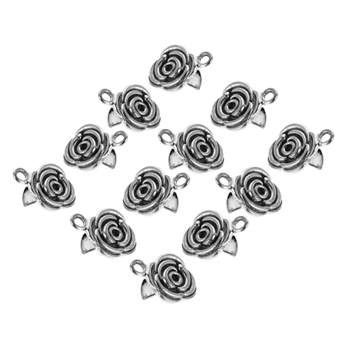 OSALADI 6 Stück Retro Sweater Clips mit Blumenmuster Vintage Cardigan Shawl Clasps für Damen Stilvolle Shirt Cinch Broschen und Kleidung Befestiger für Pullover Schals und Capes von OSALADI