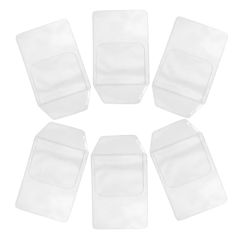 OSALADI 6 Stück Taschenschutz für Herrenhemd Taschenschutz für Stifte Klarsicht-Hemdtaschenschutz Stiftschutz für Krankenschwester Bleistifttaschenschutz PVC Transparent von OSALADI