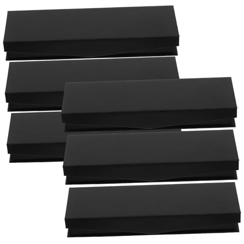 OSALADI Stiftebox 6 Stück Bleistifthalter aus Langlebigem Material Geschenkbox Organizer für Schule und Büro für Stifte und Schreibwaren von OSALADI