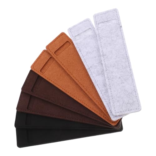 OSALADI 8 Stück Federmäppchen Schreibwarenbeutel einzelne Federtasche Planer Stifthalter Notebook-Stifthalter einzelner Stifthalter Einzelhalter für Federmäppchen gefühlt von OSALADI