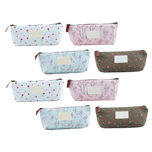 OSALADI 8stücke Kreatives Federmäppchen Blumenmuster Praktische Stift Kosmetiktasche Für Damen Und Langlebiges Baumwoll Leinenmaterial Für Schule Und Reisen OSALADI 8stücke Kreatives Federmäppchen Blumenmuster Praktische Stift Kosmetiktasche Für Damen Und Langlebiges Baumwoll Leinenmaterial Für Schule Und Reisen von OSALADI