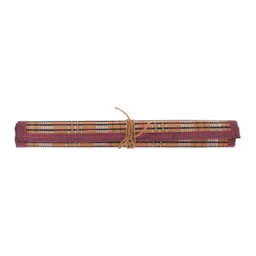 OSALADI Bambus Federmäppchen Pinsel Pinselhalter Pinselhalter Aquarellpinsel Etui Chinesischer Kalligraphie Pinselhalter Nachfüllbare Aquarellpinselstifte Pinseletui Aus von OSALADI