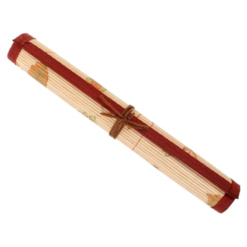 OSALADI Bambus Pinsel Rolltasche Handgefertigte Künstler-roll-up-Tasche Großes Fassungsvermögen Leicht Und Tragbar Für Pinsel Und Stifte Höhe OSALADI Bambus Pinsel Rolltasche Handgefertigte Künstler-roll-up-Tasche Großes Fassungsvermögen Leicht Und Tragbar Für Pinsel Und Stifte Höhe von OSALADI