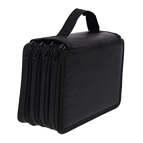 OSALADI Bleistiftbeutel Organizer Strapazierfähigem Oxford Multifunktional für Zeichnungsstifte zum Schreiben und Zeichnen Praktischer Stiftkoffer OSALADI Bleistiftbeutel Organizer Strapazierfähigem Oxford Multifunktional für Zeichnungsstifte zum Schreiben und Zeichnen Praktischer Stiftkoffer von OSALADI