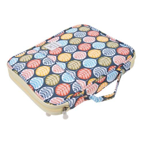 OSALADI Buntstift Organizer Tasche mit Reißverschluss Multifunktionale Federmappe für Malstifte Große Kapazität für Buntstifte und Schulbedarf Langlebigem Oxford Gefertigt von OSALADI