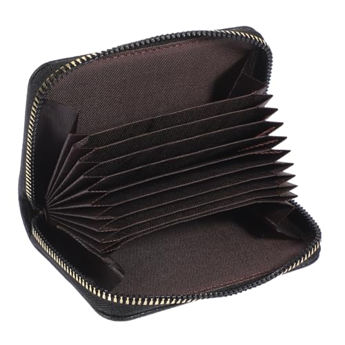 OSALADI Damen Clutch Geldbörse aus PU mit Reißverschluss Geräumiger Kartenorganizer für Kreditkarten und Münzen Kleine Brieftasche Langlebig und Praktisch von OSALADI