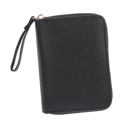 OSALADI Kartenhalter Mit Reißverschluss Für Damen Kompakte Kreditkartenhalterung Kleine Geldbörse Mit Fassungsvermögen Für Karten Und Geld von OSALADI