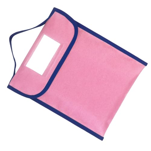 OSALADI Buch Tasche Große Lehrbuchtasche Tragbare Büchertasche Aufbewahrungstasche Für Prüfungsbögen Büromaterial Tragetasche Büchertasche Mit Großem Fassungsvermögen von OSALADI