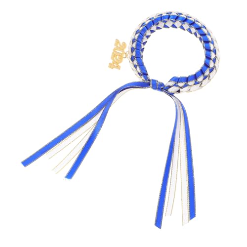 OSALADI Handgefertigtes Graduation Armband mit Handgewebtem Schmetterlingsknoten Stilvolles und Leichtes Schmuckstück für Damen Geeignet für Party Alltag und zu Abschlussfeier in Weiß und von OSALADI