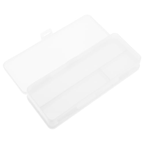 OSALADI Großer Kunststoff-federmäppchen Mit Doppelter Transparente Strapazierfähige Stiftebox Für Schule Und Büro Für Mädchen Und Erwachsene Mit Sicherem Verschluss von OSALADI