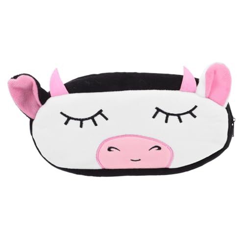 OSALADI Kawaii Plüsch Tier Stiftetui Mit Reißverschluss Lustige Große Und Vielseitige Federtasche Für Schule Als Schreibwaren-Organizer Geldbörse Oder Kleine Make-up-Tasche von OSALADI