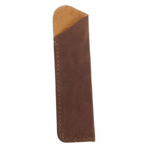 OSALADI Vintage Leder Stiftetui Aus Rindsleder Für Füllfederhalter Und Kugelschreiber Stilvolle Stifttasche Für Schule Büro Und Zuhause Geschenkidee Für Schreibliebhaber von OSALADI