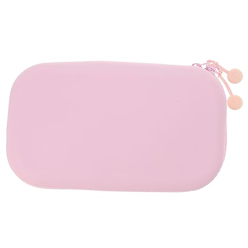 OSALADI Silikon-federmäppchen Mit Reißverschluss Organizer Für Stifte Bleistifte Lineale Notizen Radiergummis Make-up-Pinsel Geeignet Für Erwachsene von OSALADI