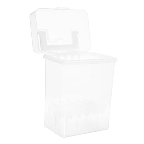 OSALADI Klarer Stift-Organizer Mit Tragetasche Und Fächern Transparente Aufbewahrungsbox Für Marker Und Zeichenmaterialien Für Künstler Und Schüler Farben von OSALADI