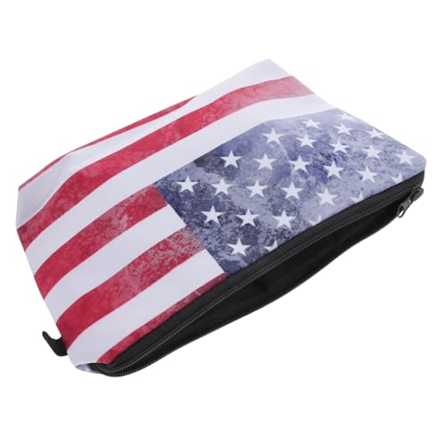 OSALADI Multifunktionale Make Up Mit Amerikanischer Flagge Reisekosmetiktasche Mit Reißverschluss Für Schule Und Praktischer OSALADI Multifunktionale Make Up Mit Amerikanischer Flagge Reisekosmetiktasche Mit Reißverschluss Für Schule Und Praktischer von OSALADI
