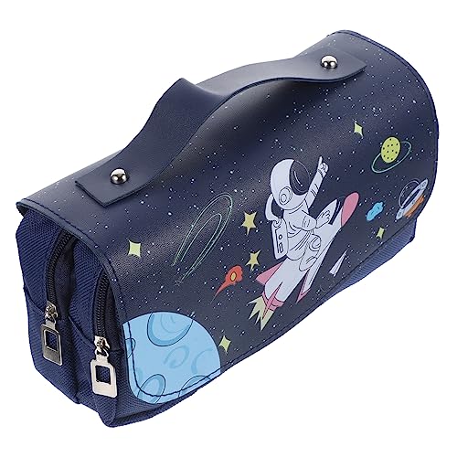 OSALADI Multifunktionale Stiftetasche Tragbare Aufbewahrung für Schreibwaren und Kosmetik Großes Design mit Cartoon Muster für Schüler und Lehrer Langlebig und Leicht zu Transportieren OSALADI Multifunktionale Stiftetasche Tragbare Aufbewahrung für Schreibwaren und Kosmetik Großes Design mit Cartoon Muster für Schüler und Lehrer Langlebig und Leicht zu Transportieren von OSALADI